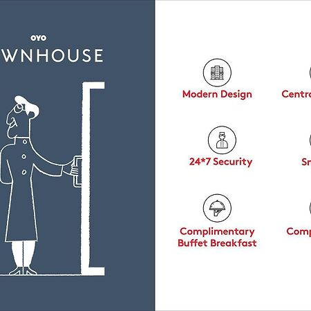 Oyo Townhouse 5 Jubilee Hills Hotell Hyderabad Eksteriør bilde